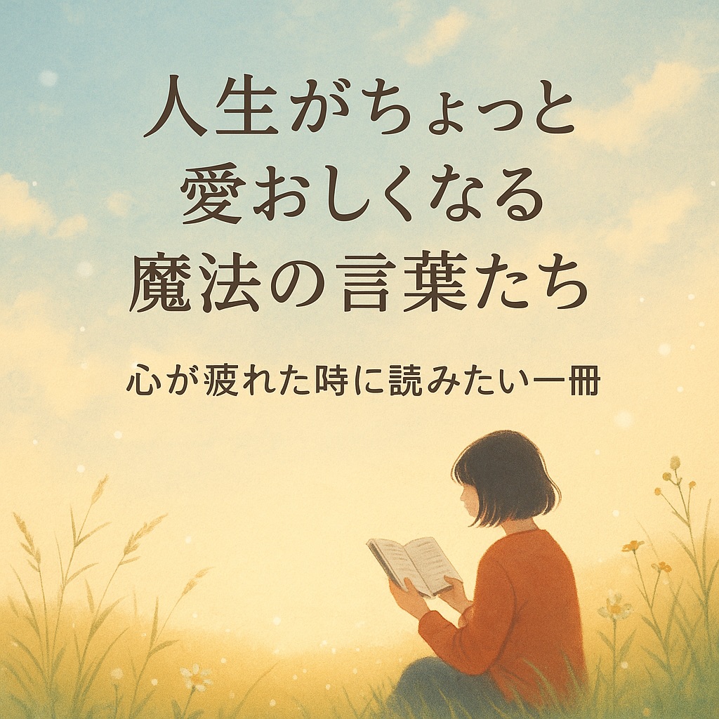 人生がちょっと愛おしくなる魔法の言葉たち