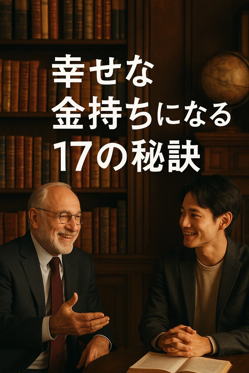 書評】ユダヤ人大富豪の教え|幸せなお金持ちになれる17の秘訣とは?