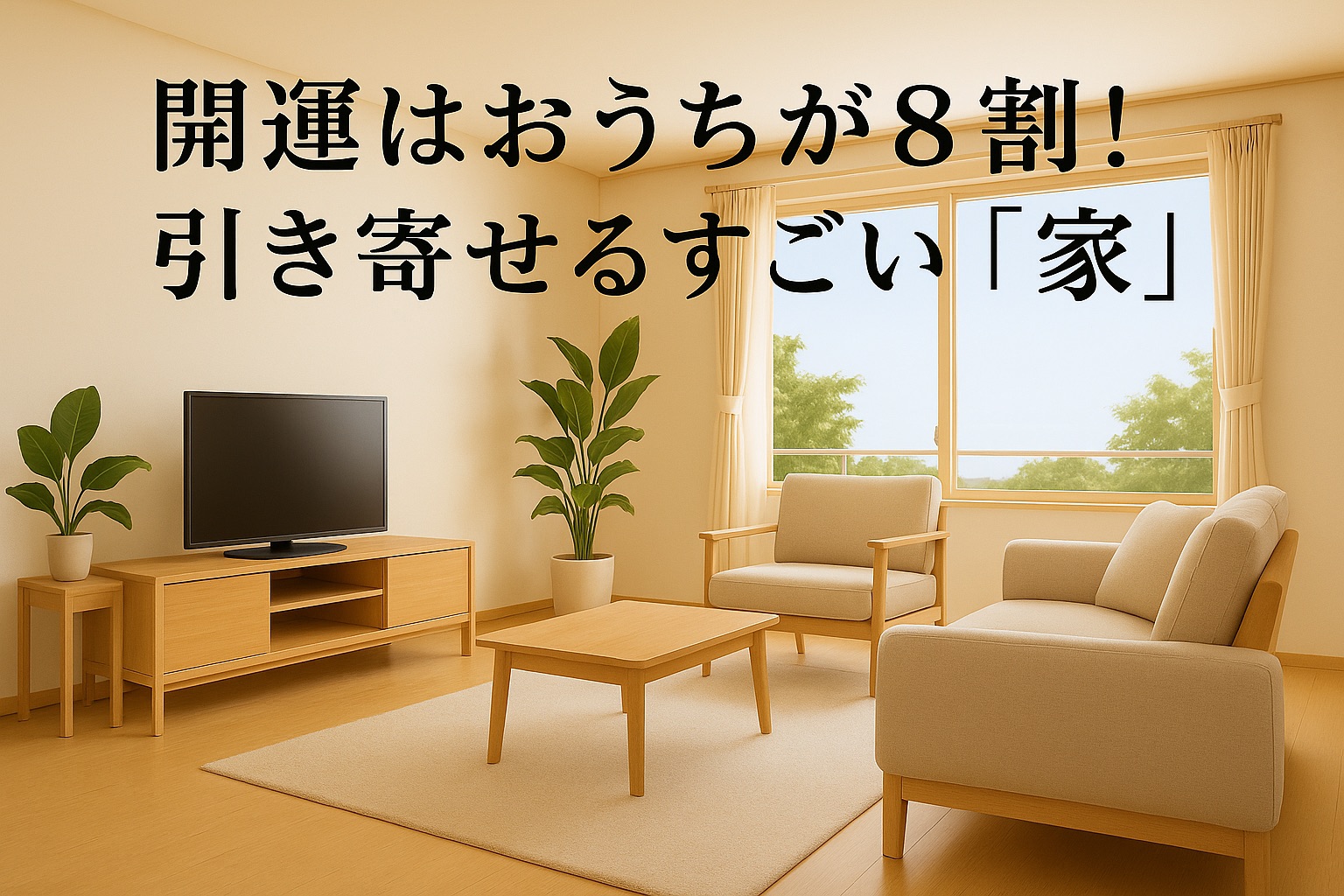【書評・感想】『開運はおうちが8割! 引き寄せるすごい「家」』|あなたの家が運を引き寄せる最強のパワースポットになる