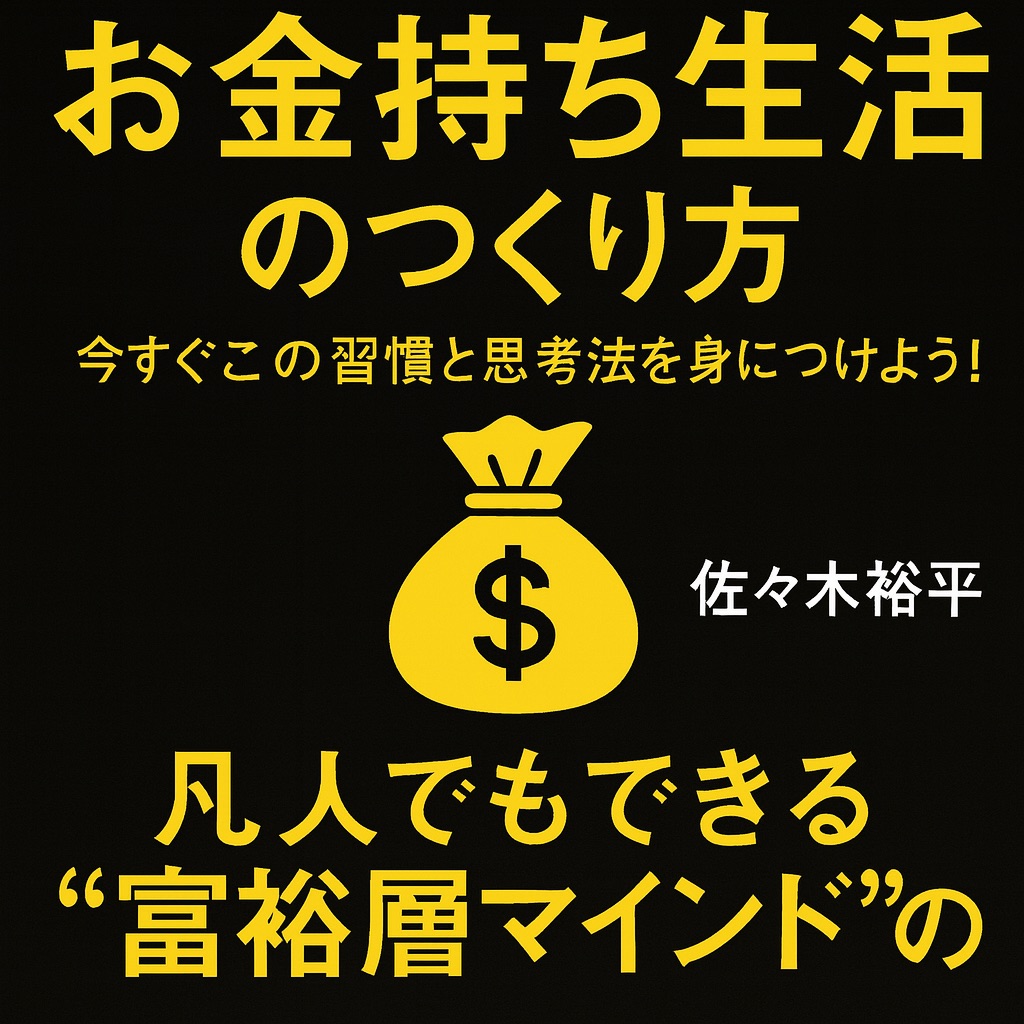 【感想・書評】『【入門】お金持ち生活のつくり方ーーー今すぐこの習慣と思考法を身につけよう!』|凡人でもできる“富裕層マインド”の鍛え方