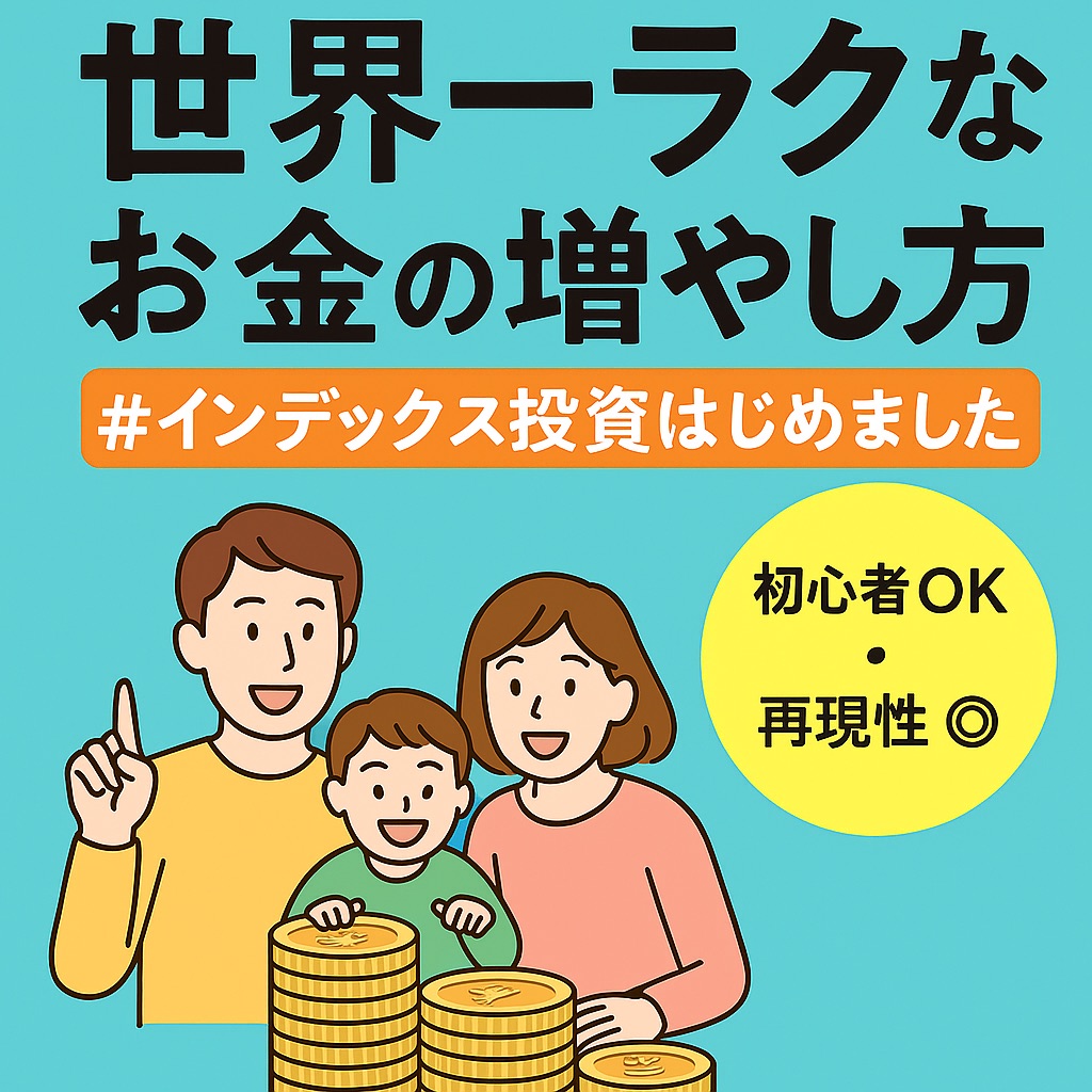 【書評・感想】『世界一ラクなお金の増やし方 #インデックス投資はじめました』初心者が最初に読むべき”堅実で最強”の投資入門