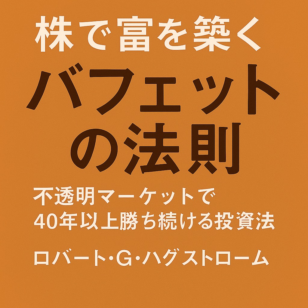 【書評・感想】『株で富を築くバフェットの法則』|市場が不透明でも勝ち続ける“投資の神様”の思考法とは?
