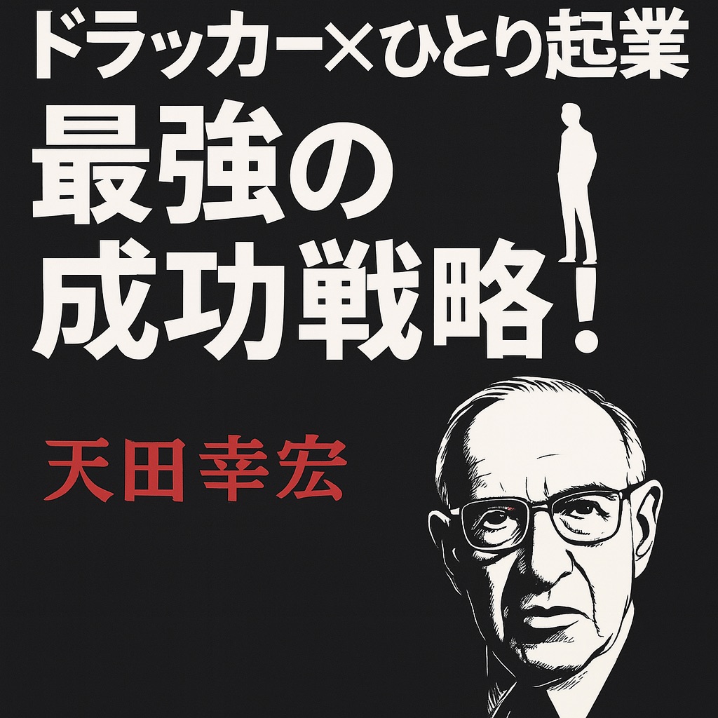 🔥「ドラッカー×ひとり起業」で最短成功!迷える個人を救う最強のビジネス指南書とは?