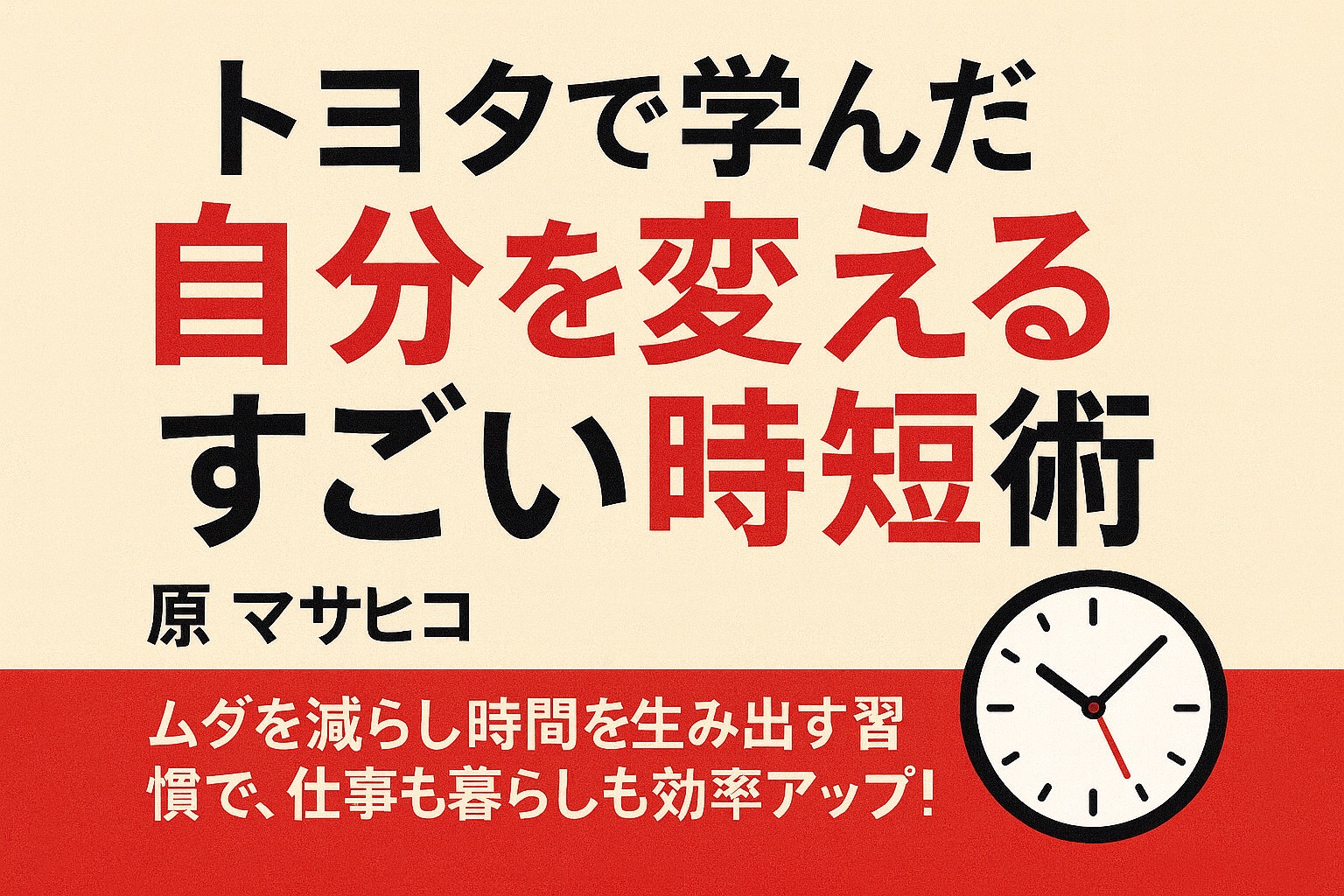 「トヨタ流“超時短メソッド”で人生を変える！──忙しいあなたに贈る、働き方と暮らしの革命ガイド」