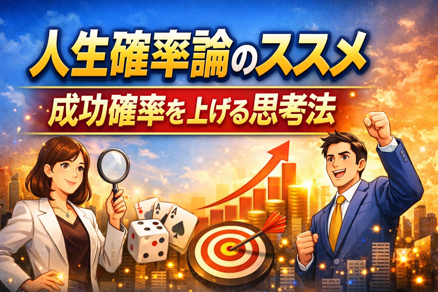 【要約】人生確率論のススメ｜成功確率を上げる確率思考とは