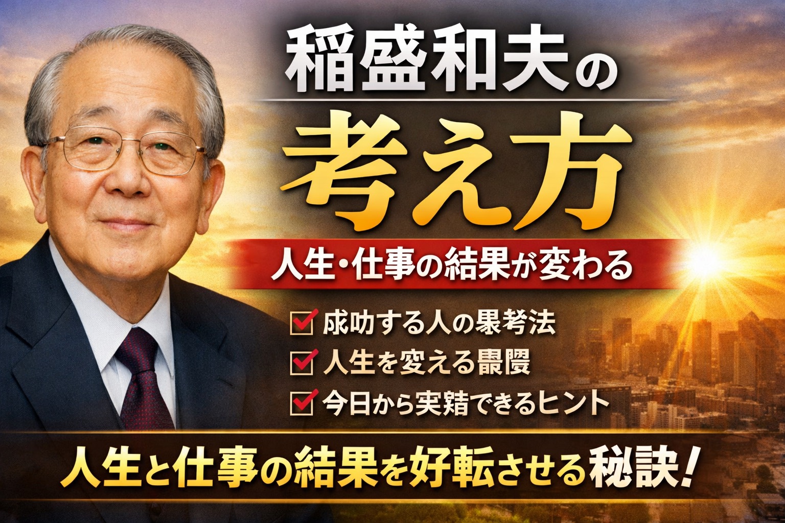 【人生と仕事の結果が変わる】成功者が実践する「考え方」とは？結果を変えるシンプルな原則
