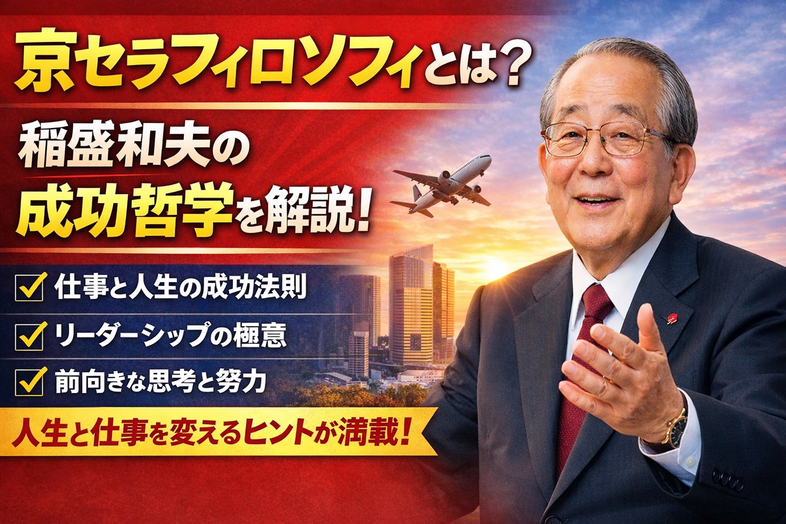 京セラフィロソフィとは？稲盛和夫の哲学から学ぶ「人生と仕事を成功させる考え方」